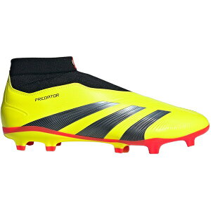 adidas �A�f�B�_�X �����Y �X�j�[�J�[ �yadidas Predator 24 League Laceless FG Team Solar Yellow Core Black Cloud White�z �T�C�Y US_9.5(27.5cm) Team Solar Yellow 2/Core Black/Cloud White