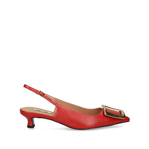 �r�r���E ���f�B�[�X �p���v�X �V���[�Y 35mm poznan pumps Red