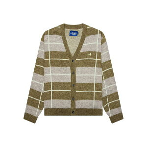 �A�E�F�C�N�j���[���[�N �����Y �J�[�f�B�K�� �A�E�^�[ Windowpane mohair cardigan Green