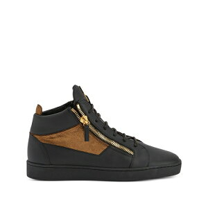 �W���[�b�y�U�m�b�e�B �����Y �X�j�[�J�[ �V���[�Y Kriss zip-detail leather high-top sneakers Black