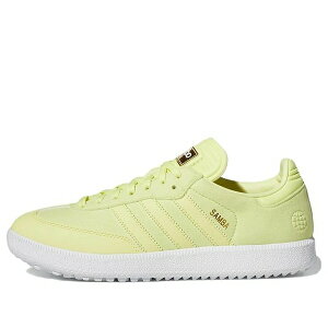 adidas �A�f�B�_�X �����Y �X�j�[�J�[ �yadidas Samba Spikeless Golf SE 'Pulse Yellow' HP7877�z �T�C�Y US_10.5(28.5cm)