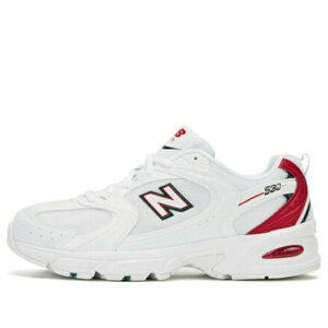 New Balance �j���[�o�����X �����Y �X�j�[�J�[ �yNew Balance 530 'White Red' MR530SK�z �T�C�Y US_9.5(27.5cm)