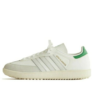 adidas �A�f�B�_�X �����Y �X�j�[�J�[ �yadidas x Kith Samba Spikeless Golf 'White Green' IG5711�z �T�C�Y US_8(26.0cm)