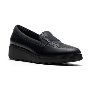 N[NX fB[X Xb|E[t@[ V[Y Women's Sharon Pace Slip-On Loafers Navy Leather