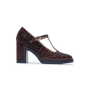 xi[h fB[X T_ V[Y Bernardo Noto Platform Mary Jane Pump Chocolate wine
