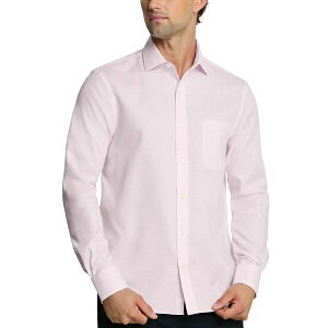 g~[ qtBK[ Y Vc gbvX Mens Regular Fit Linen Dress Shirt Pink