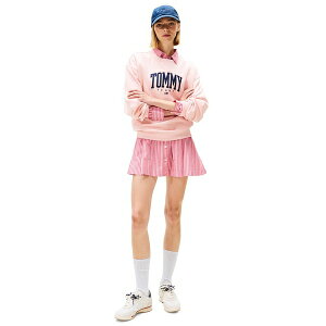 g~[qtBK[ fB[X p[J[EXEFbgVc AE^[ Women's Collegiate Crewneck Logo Sweatshirt Pink Dream