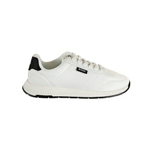 q[S{X Y hXV[Y V[Y Men's Titanium Round Toe Running Shoes White