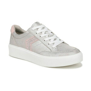 hN^[EV[ fB[X Xj[J[ V[Y Women's Madison-Lace Closed Round Toe Lace Up Platform Sneakers Pink/Grey Faux Leather