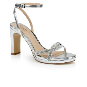 WEF_OC~VJ fB[X T_ V[Y Women's Fila Dress Platform Sandals Silver Metallic