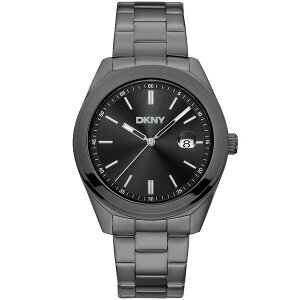 _i L j[[N Y uXbgEoOEANbg ANZT[ Men's Modernist Classics Gun Metal-Tone Stainless Steel Bracelet Watch, 40mm Gun