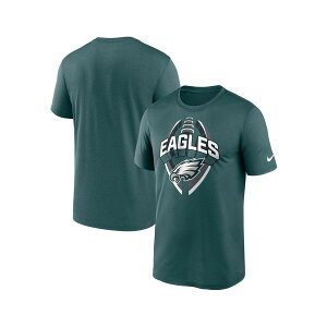 iCL Y Vc gbvX Men's Midnight Green Philadelphia Eagles Big Tall Primetime Legend Icon Performance T-Shirt Green
