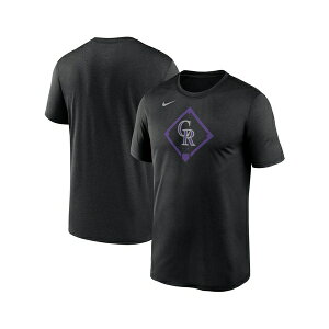 iCL Y Vc gbvX Men's Black Colorado Rockies Icon Legend Performance T-Shirt Black