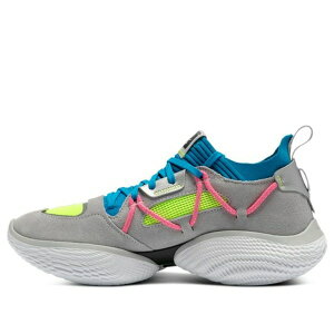 Under Armour A_[A[}[ Y Xj[J[ yUnder Armour Curry Flow Cozy 'Grey Electric Blue' 3023815-107z TCY US_6(24.0cm)