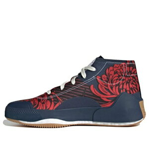adidas �A�f�B�_�X ���f�B�[�X �X�j�[�J�[ �y(WMNS) adidas Stella McCartney x Treino Mid 'Floral Print - Collegiate Navy' FY1641�z �T�C�Y US_W_10