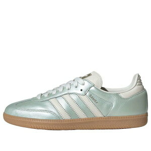 adidas �A�f�B�_�X ���f�B�[�X �X�j�[�J�[ �y(WMNS) adidas Samba OG 'Linen Green Metallic' IG1965�z �T�C�Y US_W_11