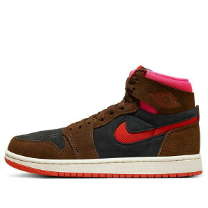 Jordan �W���[�_�� ���f�B�[�X �X�j�[�J�[ �y(WMNS) Air Jordan 1 High Zoom Comfort 2 'Cacao Wow Picante Red' DV1305-206�z �T�C�Y US_6.5(23.5cm)