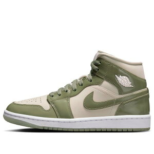 Jordan �W���[�_�� ���f�B�[�X �X�j�[�J�[ �y(WMNS) Air Jordan 1 Mid SE 'Sea Glass Oli Green' HF4079-003�z �T�C�Y US_W_12