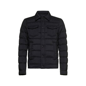 ヘルノ メンズ ジャケット＆ブルゾン アウター Classic Shirt Padded Jacket Black