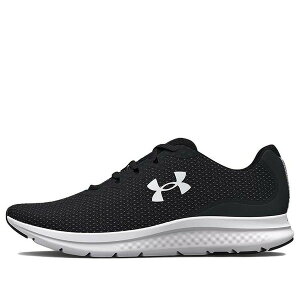 Under Armour A_[A[}[ fB[X Xj[J[ y(WMNS) Under Armour Charged Impulse 3 'Black White' 3025427-001z TCY US_6.5(23.5cm)