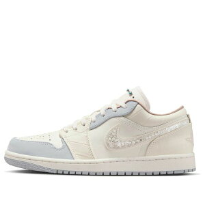Air Jordan �W���[�_�� ���f�B�[�X �X�j�[�J�[ �y(WMNS) Air Jordan 1 Low 'Sail Soft Pearl' IH7323-100�z �T�C�Y US_8(25.0cm)