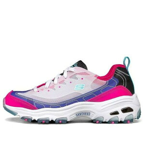 Skechers XPb`[Y fB[X Xj[J[ y(WMNS) Skechers D'Lites 1.0 Low Top Running Shoes Red 149235-BLHPz TCY US_6(23.0cm)