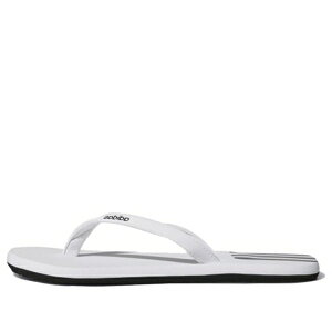 adidas AfB_X fB[X Xj[J[ y(WMNS) adidas Eezay Flip-flops Slides White/Black EG2038z TCY US_8.5(25.5cm)