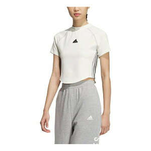 adidas AfB_X fB[X Xj[J[ y(WMNS) adidas Dance Crop T-Shirt 'White' JJ1113z TCY US_W_M