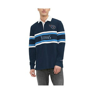 g~[ qtBK[ Y Vc gbvX Men's Navy Tennessee Titans Cory Varsity Rugby Long Sleeve T-Shirt Navy, Blue