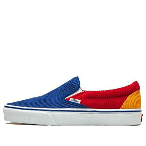 Vans �o���Y �����Y �X�j�[�J�[ �yVans Classic Slip-On 'Corduroy - Primary' VN0A4BV300Y�z �T�C�Y US_7(25.0cm)