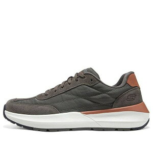 Skechers �X�P�b�`���[�Y �����Y �X�j�[�J�[ �ySkechers Geox Terrestre Shoes 'Dark Brown Orange' 210613-OLV�z �T�C�Y US_9.5(27.5cm)