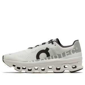 On Running �I�� �����j���O ���f�B�[�X �X�j�[�J�[ �y(WMNS) On Running Cloudmonster 'Undyed White Black' 61.98285�z �T�C�Y US_9(26.0cm)