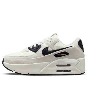 Nike �i�C�L ���f�B�[�X �X�j�[�J�[ �y(WMNS) Nike Air Max 90 LV8 'White Metallic Gold Black' HQ3497-100�z �T�C�Y US_W_10.5