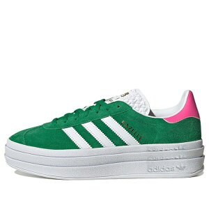 adidas �A�f�B�_�X ���f�B�[�X �X�j�[�J�[ �y(WMNS) adidas Gazelle Bold 'Green Lucid Pink' IG3136�z �T�C�Y US_8(25.0cm)