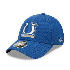 ニューエラ メンズ 帽子 アクセサリー Indianapolis Colts New Era Framed AF 9FORTY Snapback Hat Royal