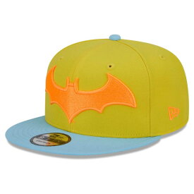 ニューエラ メンズ 帽子 アクセサリー Batman New Era 9FIFTY Snapback Hat Yellow