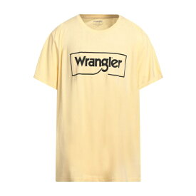 【送料無料】 ラングラー メンズ Tシャツ トップス T-shirts Yellow