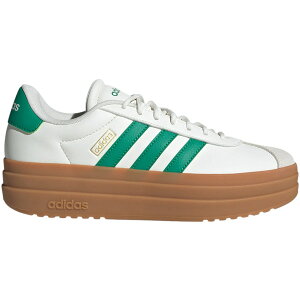 adidas AfB_X Y Xj[J[ yadidas VL Court Bold Core White Court Green Gold Metallicz TCY US_5.5(23.5cm) Core White/Court Green/Gold Metallic