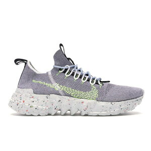 Nike �i�C�L �����Y �X�j�[�J�[ �yNike Space Hippie 01 Grey Volt�z �T�C�Y US_9(27.0cm) Wolf Grey/Black-Volt-Dark Smoke Grey