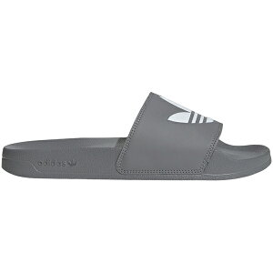 adidas �A�f�B�_�X �����Y �X�j�[�J�[ �yadidas Adilette Lite Slides Grey Cloud White�z �T�C�Y US_9(27.0cm) Grey Three/Cloud White/Grey Three