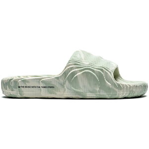 adidas AfB_X Y Xj[J[ yadidas Adilette 22 Slides Linen Greenz TCY US_5(23.0cm) Cream White/Linen Green/Core Black