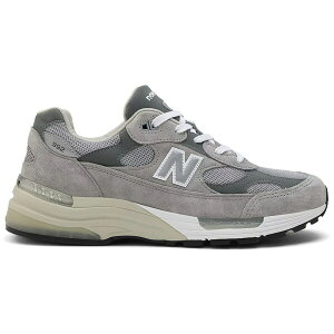 New Balance �j���[�o�����X �����Y �X�j�[�J�[ �yNew Balance 992 MiUSA Grey Silver Metallic�z �T�C�Y US_8.5(26.5cm) Grey/Silver Metallic
