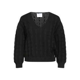 【送料無料】 エコ レディース ニット&セーター アウター Sweaters Black