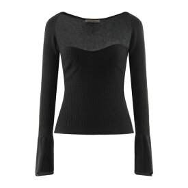 【送料無料】 ヒノミネイト レディース ニット&セーター アウター Sweaters Black