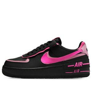 Nike �i�C�L ���f�B�[�X �X�j�[�J�[ �y(WMNS) Nike Air Force 1 Shadow 'Black Pink Blast' CI0919-006�z �T�C�Y US_7.5(24.5cm)