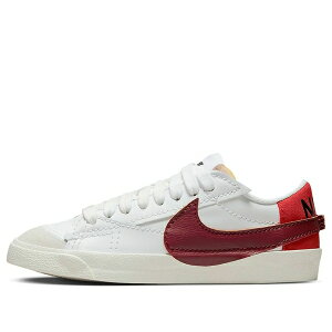 Nike �i�C�L ���f�B�[�X �X�j�[�J�[ �y(WMNS) Nike Blazer Low '77 Jumbo 'White Dark Beetroot' DQ1470-104�z �T�C�Y US_6(23.0cm)