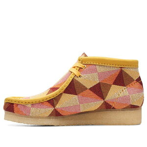 Clarks �N���[�N�X ���f�B�[�X �X�j�[�J�[ �y(WMNS) Clarks Wallabee Boots 'Yellow Combination' 26166092�z �T�C�Y US_7(24.0cm)