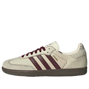 adidas �A�f�B�_�X ���f�B�[�X �X�j�[�J�[ �y(WMNS) adidas Samba OG 'Wonder White Maroon' IG1987�z �T�C�Y US_W_13.5