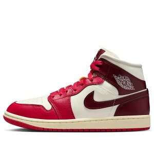 Jordan �W���[�_�� ���f�B�[�X �X�j�[�J�[ �y(WMNS) Air Jordan 1 Mid 'Mystic Hibiscus' BQ6472-119�z �T�C�Y US_9(26.0cm)