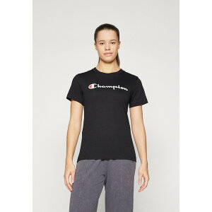 `sI fB[X ejX X|[c ICONS CREWNECK WITH LARGE LOGO - Print T-shirt - black